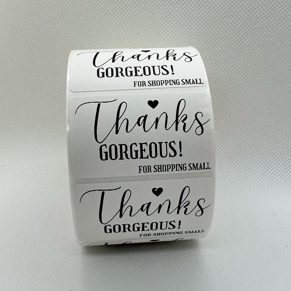 Thanks stickers  2" Stickers labels (100 roll ) NWT​​ - Picture 9 of 12